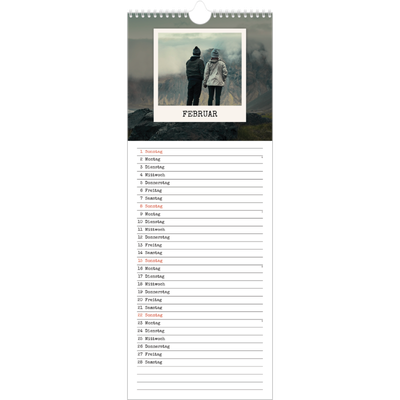 Küchenkalender  — Die Porträtaufnahme [Februar]