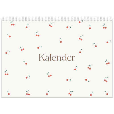 Fotokalender A4 doppelt (30 x 40 cm) — Kleine Kirsche [deckblatt]