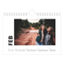 Fotokalender A5 — Weißer Rahmen [Februar]