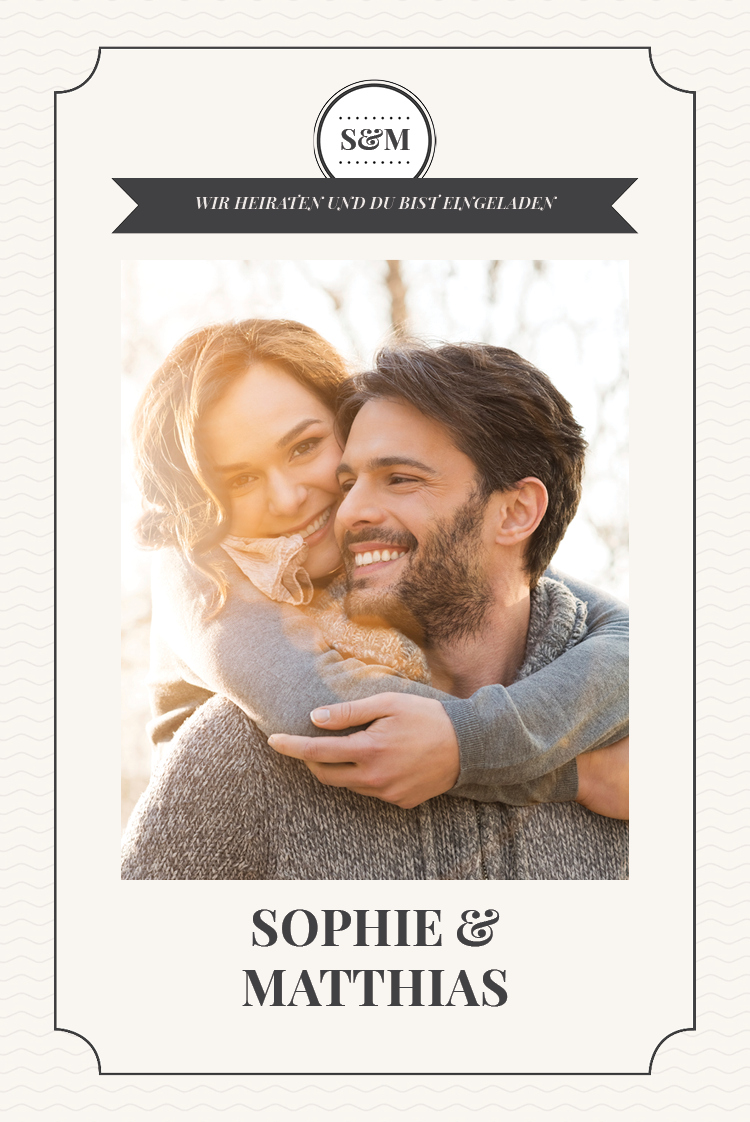 Einladungskarten — Designstempel