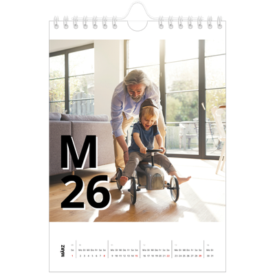 Fotokalender A5 — Große Zeichen [Marsch]