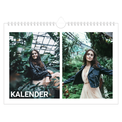 Fotokalender A4 — Großer Monat [deckblatt]