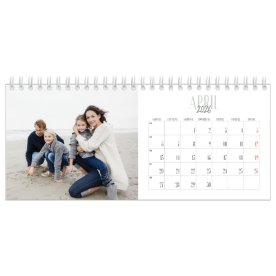 Tischkalender — Een bedankje [April]