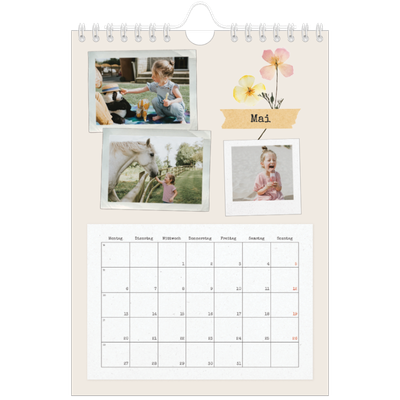 Fotokalender A5 — Vintage Scrapbook [deckblatt]