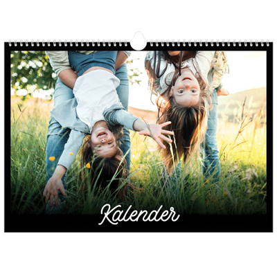 Fotokalender A3 — Schwarzes [deckblatt]