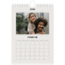 Fotokalender A5 — Schlicht in Creme [Februar]