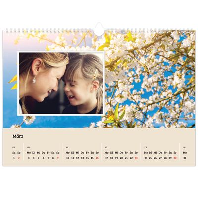 Fotokalender A3 — Vier Jahreszeiten [Marsch]