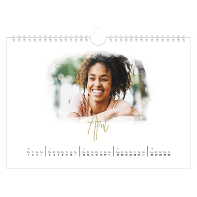 Fotokalender A4 — Fotoeffekte [April]