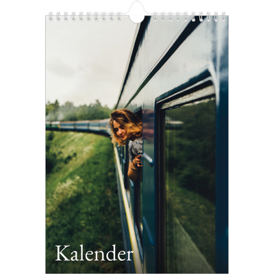 Fotokalender A4 (20 x 30 cm) — Einfacher Serif [deckblatt]
