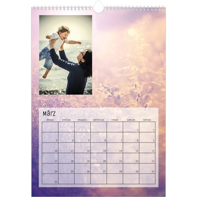 A3 Jahreskalender — Mutter Natur [Marsch]
