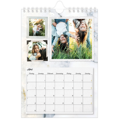 Fotokalender A5 — Fotosammlung [April]