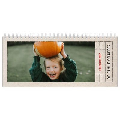 Tischkalender — Stempeleffekt [deckblatt]