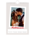 Fotokalender A5 — Karminrote Signatur [Februar]