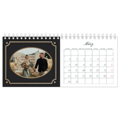 Tischkalender — Vintage und klassisch [Marsch]