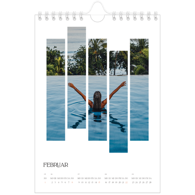 Fotokalender A5 — Reisemosaike [Februar]