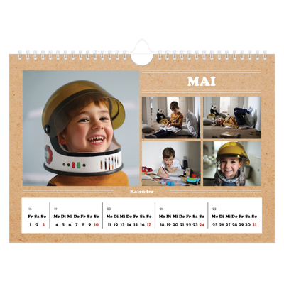 Fotokalender A4 — Magazinstil [deckblatt]