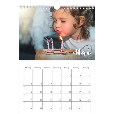 Fotokalender A4 (20 x 30 cm) — Monat [deckblatt]