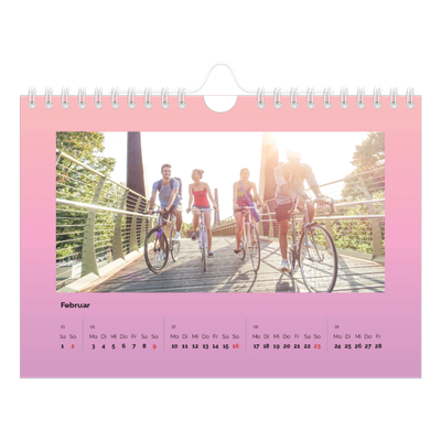 Fotokalender A5 — Playful Pastel [Februar]