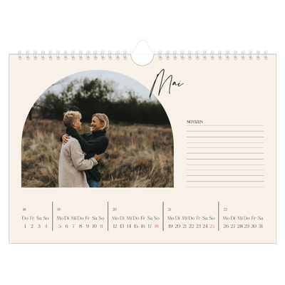 Fotokalender A4 — Erinnerungsbogen [deckblatt]