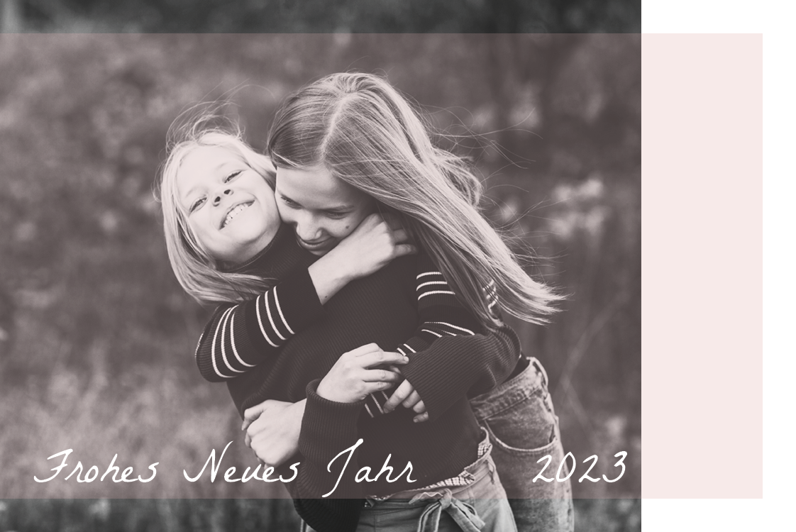 Fotokarten — Hellrosa Fotofilter