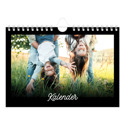 Fotokalender A5 — Schwarzes [deckblatt]