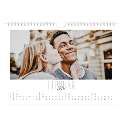 Fotokalender A4 — Een bedankje [Februar]