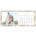 Tischkalender — Blumiger Hintergrund [April]