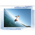 Fotokalender A4 doppelt (30 x 40 cm) — Wasserfarben Hintergründe [deckblatt]