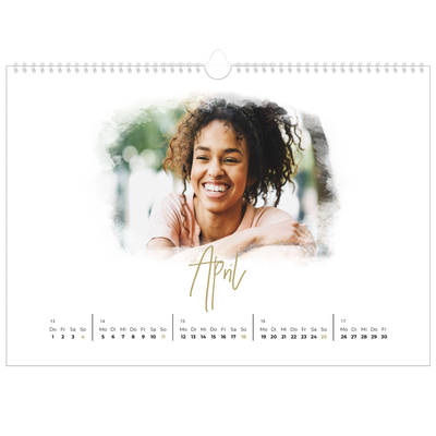 Fotokalender A3 — Fotoeffekte [April]