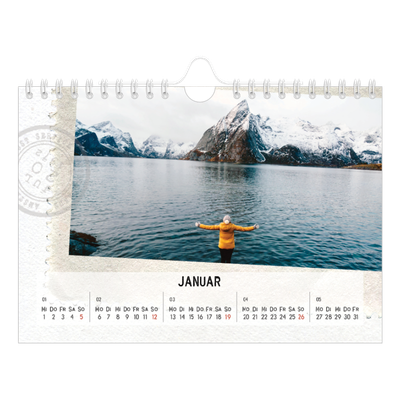 Fotokalender A5 — Parts unknown [Januar]