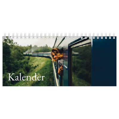 Tischkalender — Einfacher Serif [deckblatt]