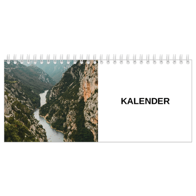 Tischkalender — Schlichtes Foto [deckblatt]