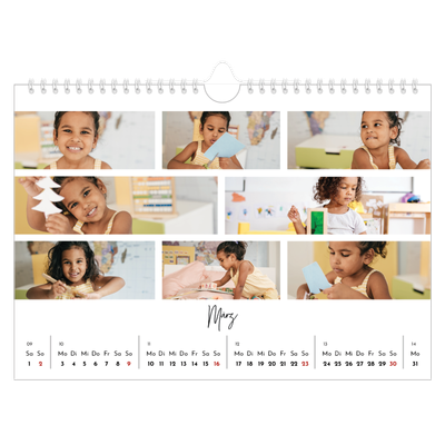 Fotokalender A4 — Fotoarrangement [Marsch]