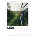 Fotokalender A4 (20 x 30 cm) — Weißer Rahmen [Marsch]
