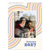Fotokalender A4 (20 x 30 cm) — Retro-Streifen [deckblatt]