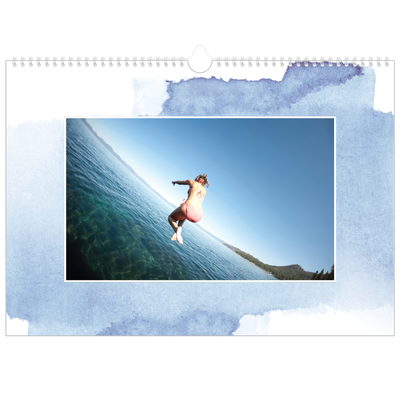 Fotokalender A3 — Wasserfarben Hintergründe [deckblatt]