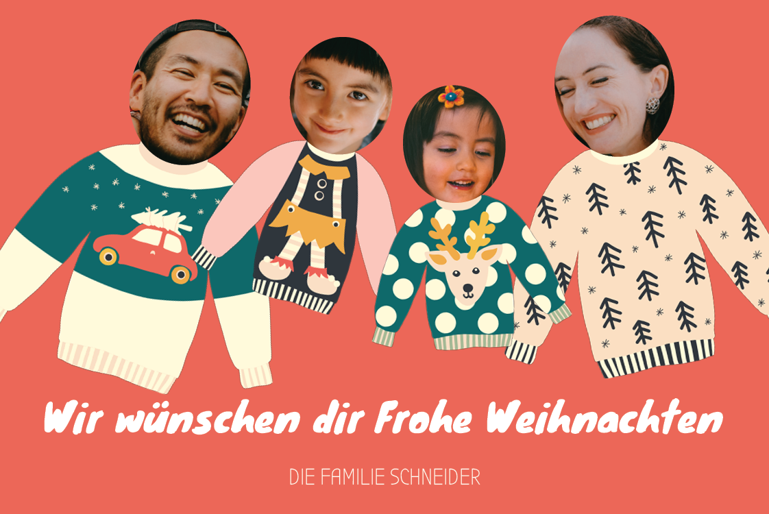 Fotokarten — Ugly Christmas jumpers