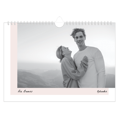 Fotokalender A4 — Farbige Rahmen [deckblatt]