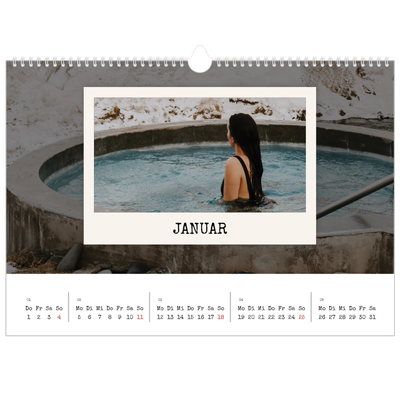 Fotokalender A3 — Die Porträtaufnahme [Januar]