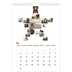 Fotokalender A4 (20 x 30 cm) — Collage shapes [deckblatt]