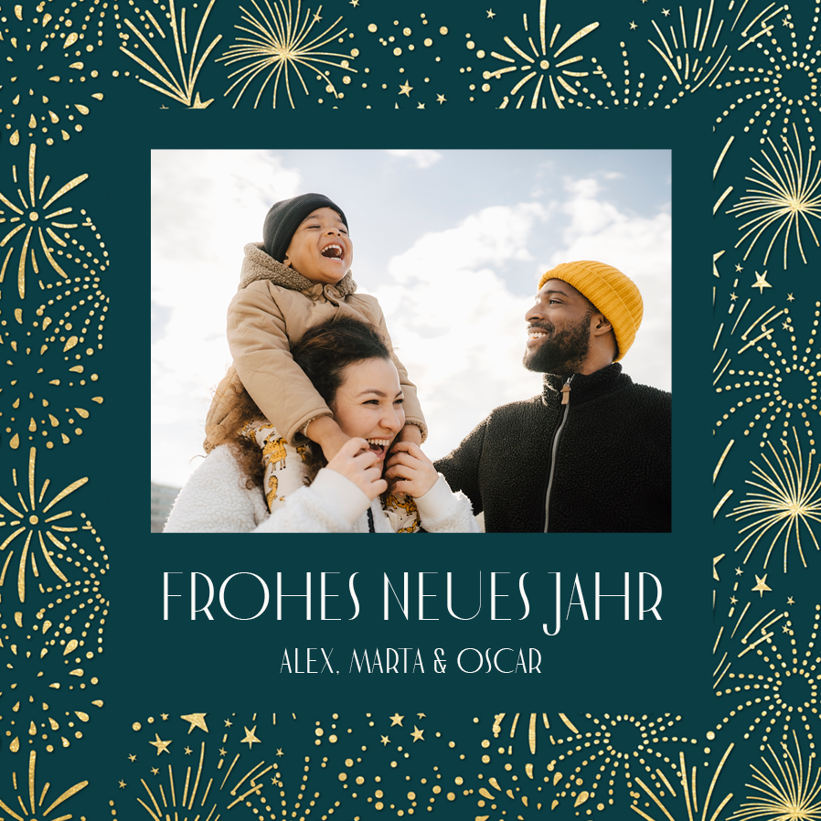 Fotokarten — Feuerwerk