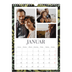 Fotokalender A4 (20 x 30 cm) — Blumiger Hintergrund [Januar]