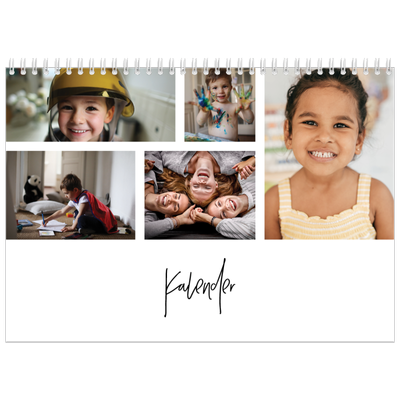 Fotokalender A4 doppelt (30 x 40 cm) — Fotoarrangement [deckblatt]