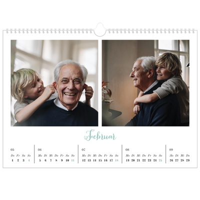 Fotokalender A3 — Hallo Welt [Februar]