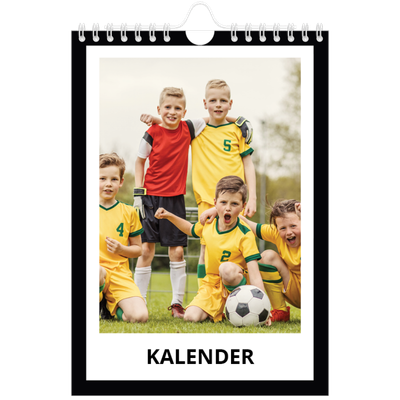 Fotokalender A5 — Schwarzer Rahmen [deckblatt]