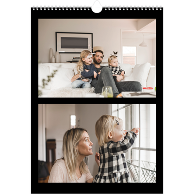 A3 Jahreskalender — Black margin [deckblatt]