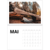 Fotokalender A4 doppelt (30 x 40 cm) — Weißer Rahmen [deckblatt]