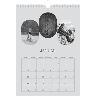 Fotokalender A4 (20 x 30 cm) — Abenteuer-Route [Januar]