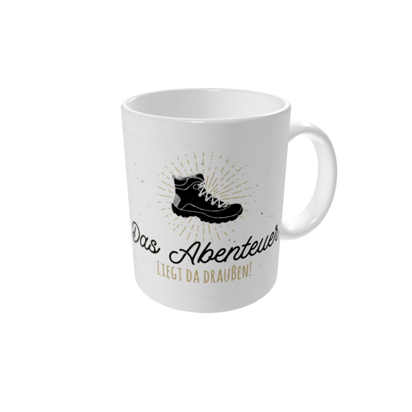 Tasse bedrucken — Großes Abenteuer