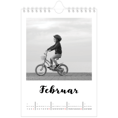 Fotokalender A5 — Handgeschrieben [Februar]